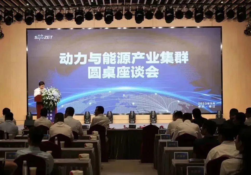 新能源 新动力 新将来|bevictor伟德股份“动力与能源产业集群”圆桌座谈会顺利召开